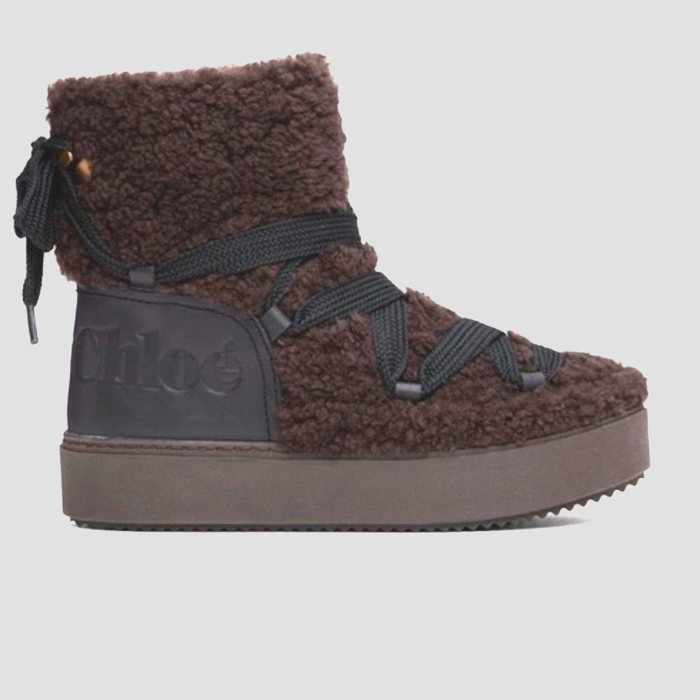 SEE BY CHLOE Brown Charlee Ankle Boots - Picture 6 of 15